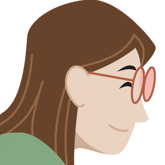 Profilbild einer Frau, von der Seite gesehen